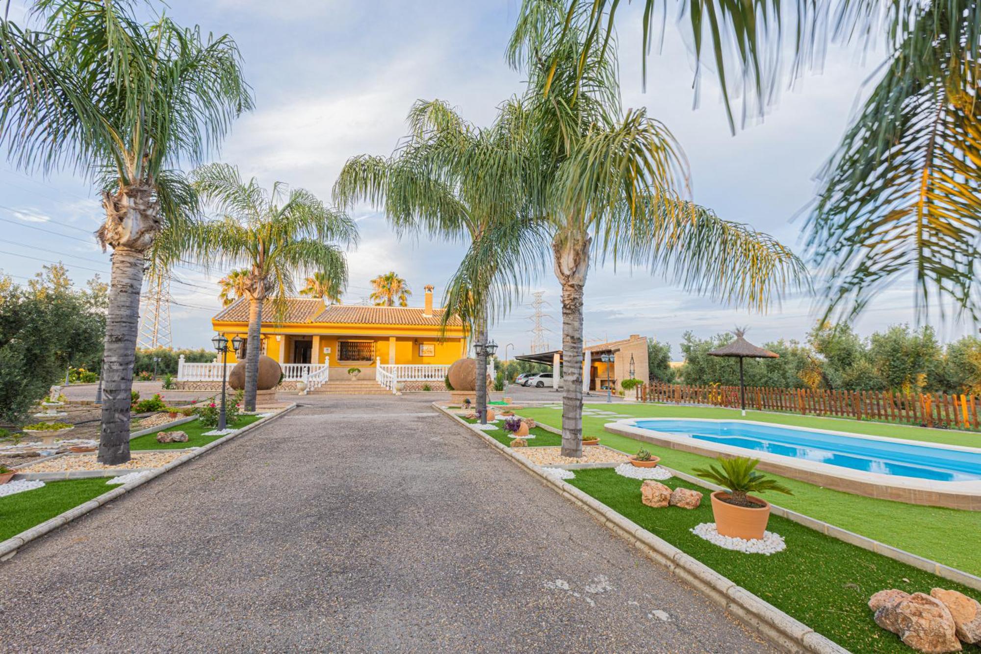 הוילה Hinojos Casa Rural En El Entorno De Donana מראה חיצוני תמונה
