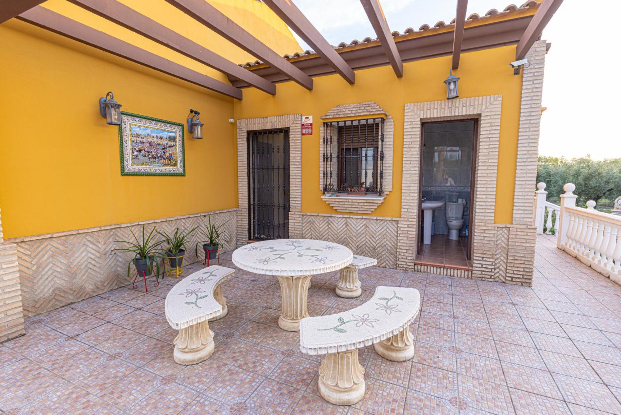 הוילה Hinojos Casa Rural En El Entorno De Donana מראה חיצוני תמונה